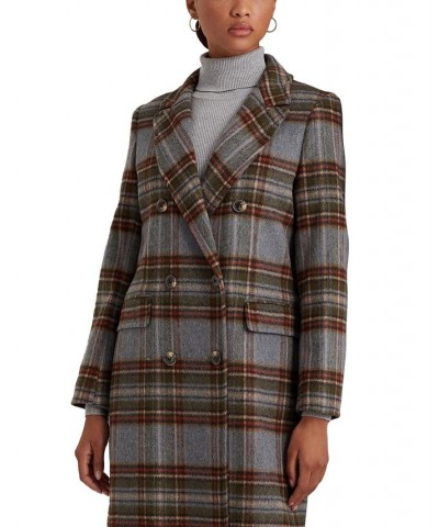 Women's Double-Breasted Walker Coat Highland Tartan $158.40 Coats