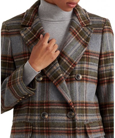 Women's Double-Breasted Walker Coat Highland Tartan $158.40 Coats