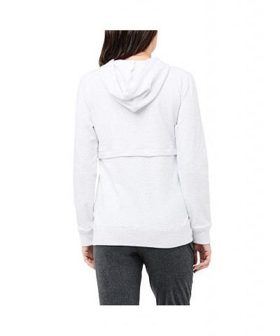 Women's Kitty Nursing Hoodie Arctic Marle $34.10 Sweaters