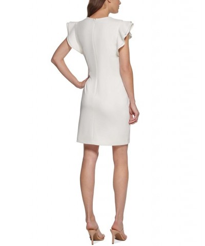 Side-Drape Dress Ivory/Cream $45.87 Dresses