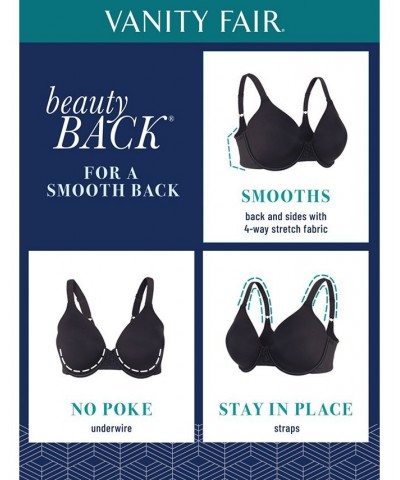 Beauty Back Smoothing Full-Figure Contour Bra 76380 Ghost Navy $15.39 Bras