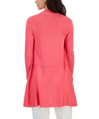 Monterey Open-Front Longline Cardigan Camellia $35.97 Sweaters