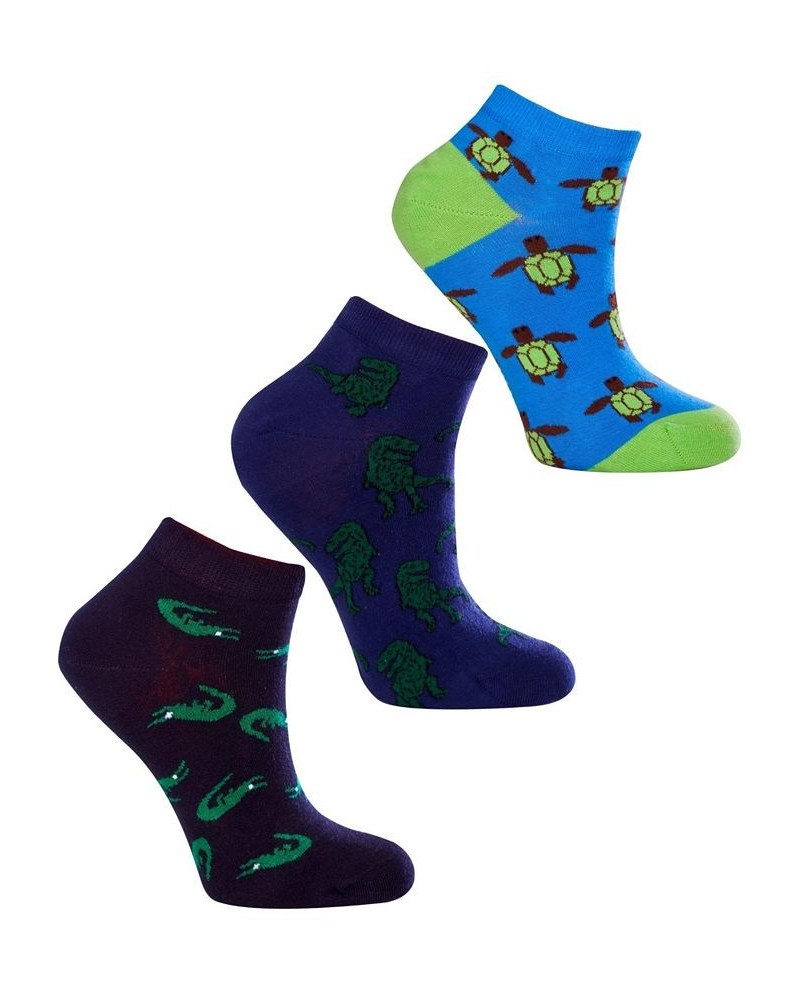 Women's Ankle Bundle 1 W-Cotton Novelty Socks with Seamless Toe Pack of 3 Multi Color $18.90 Socks