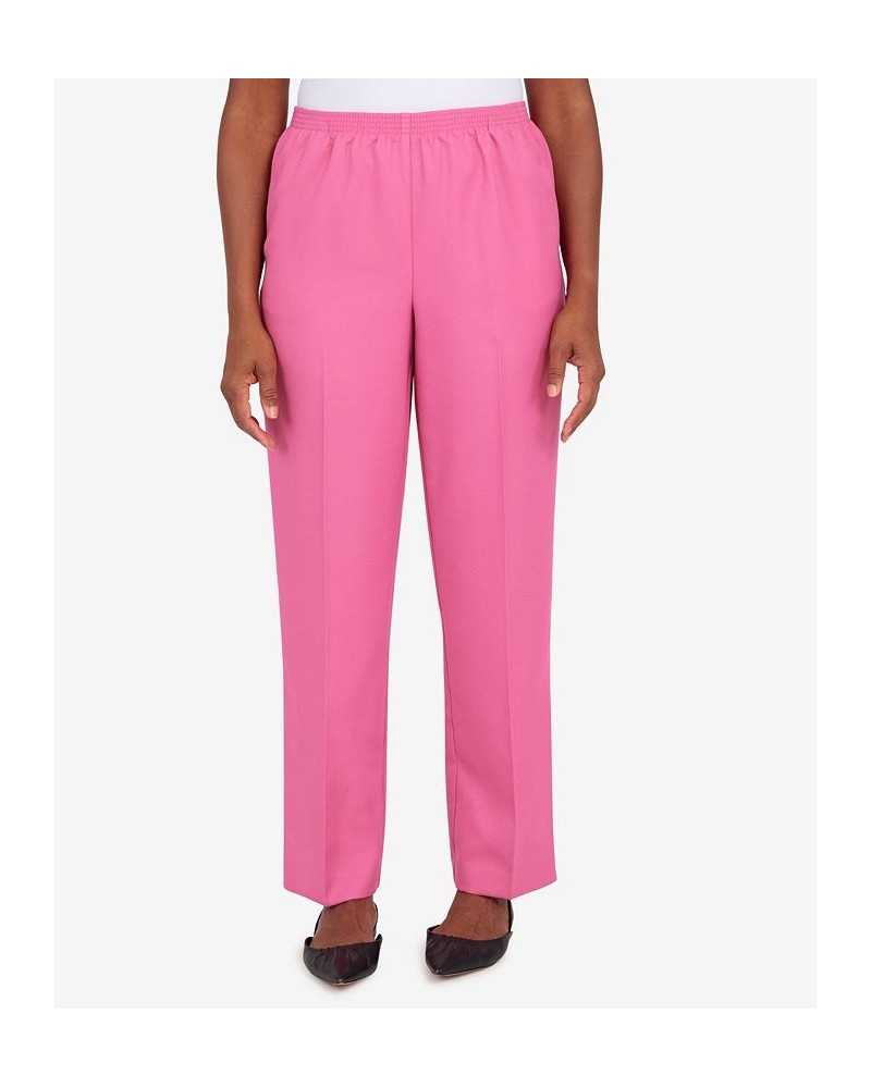 Women's Classics Fit Average Pull On Pants Sea Green $20.79 Pants