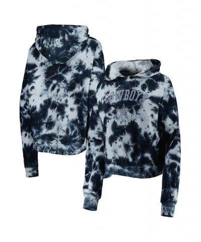 Women's Navy Dallas Cowboys Cloud Dye Fleece Pullover Hoodie Navy $40.00 Sweatshirts