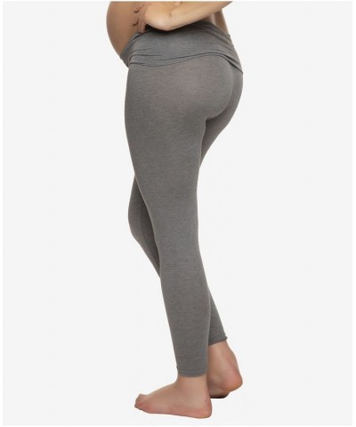 Women's Maternity Modal Pant Heather Charcoal $28.32 Sleepwear