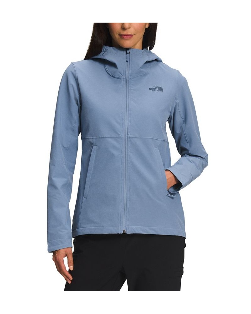 Women's Shelbe Raschel Fleece-Lined Jacket Blue $68.37 Coats