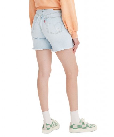 501 Mid-Thigh Denim Shorts Light Indigo $23.00 Shorts