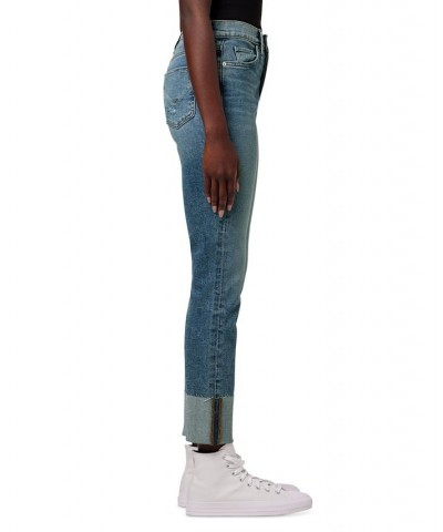 Women's Holly High-Rise Straight-Leg Jeans Mineral Blue $47.26 Jeans