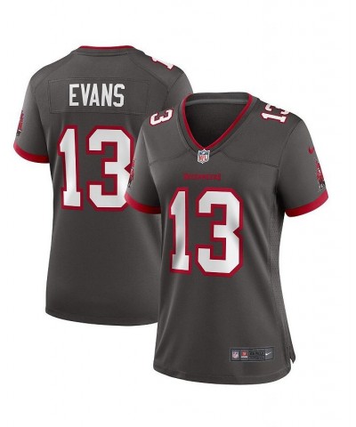 Women's Mike Evans Pewter Tampa Bay Buccaneers Alternate Game Jersey Pewter $64.40 Jersey