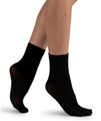 Italian Made Classic Cotton Socks Black $11.59 Socks