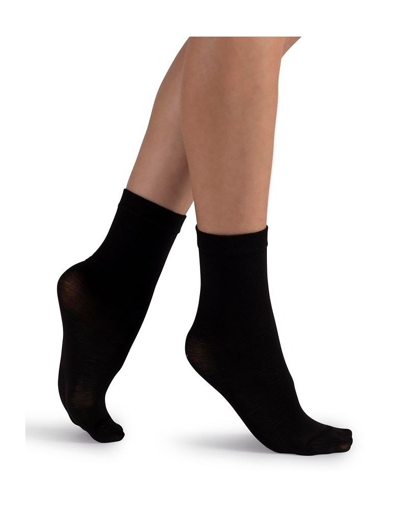 Italian Made Classic Cotton Socks Black $11.59 Socks