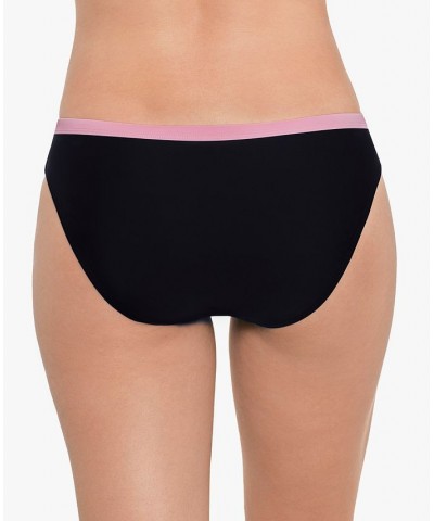 Juniors' Binding Hipster Bikini Bottoms Black $15.00 Swimsuits