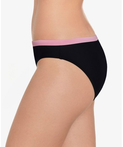 Juniors' Binding Hipster Bikini Bottoms Black $15.00 Swimsuits