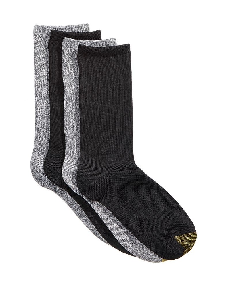 Women's 4-Pack Casual Ultra-Soft Socks Black/Grey Assorted $10.79 Socks