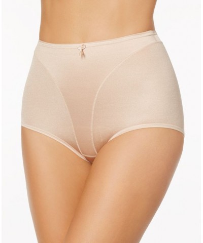 Women's High-Cut Panty Shaper Beige $19.60 Shapewear