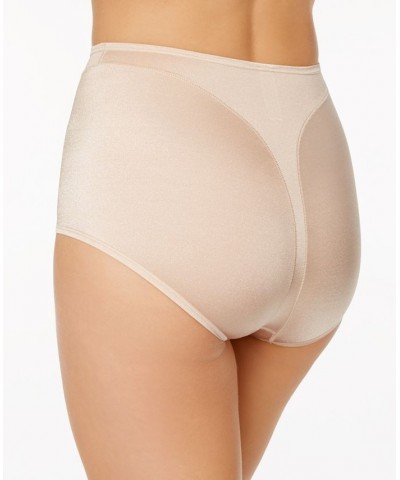 Women's High-Cut Panty Shaper Beige $19.60 Shapewear