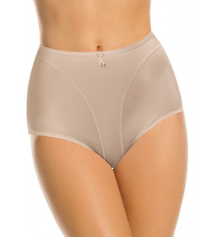 Women's High-Cut Panty Shaper Beige $19.60 Shapewear