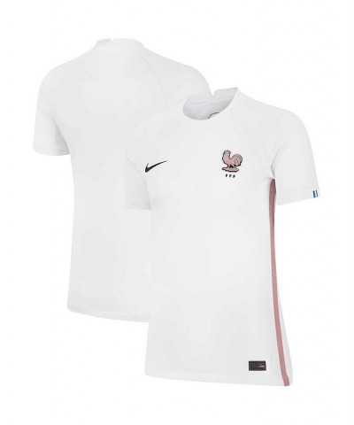 Women's White France Women's National Team 2022/23 Away Replica Blank Jersey White $55.20 Jersey