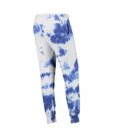 Women's White and Royal Philadelphia 76ers Melody Tie-Dye Jogger Pants White, Royal $51.29 Pants