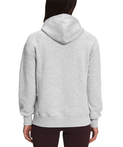 Women's Half Dome Pullover Hoodie Gray $38.25 Sweatshirts