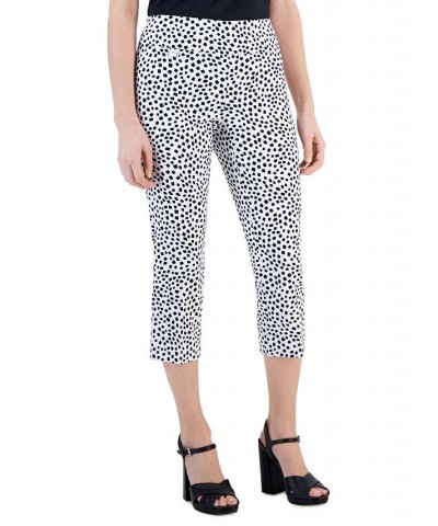 Petite Essential Capri Pull-On with Tummy-Control Bw Contour Sq $15.42 Pants