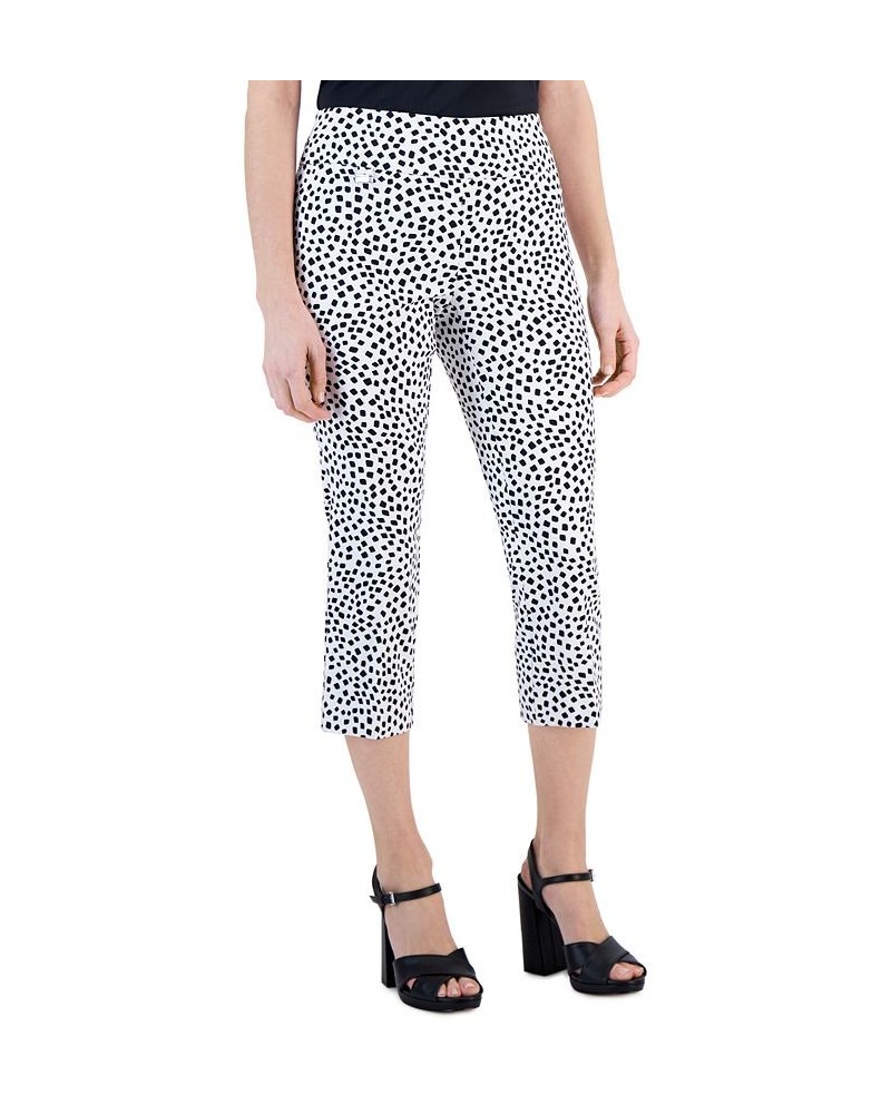 Petite Essential Capri Pull-On with Tummy-Control Bw Contour Sq $15.42 Pants