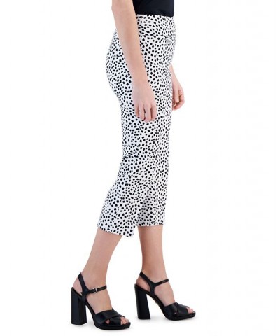 Petite Essential Capri Pull-On with Tummy-Control Bw Contour Sq $15.42 Pants