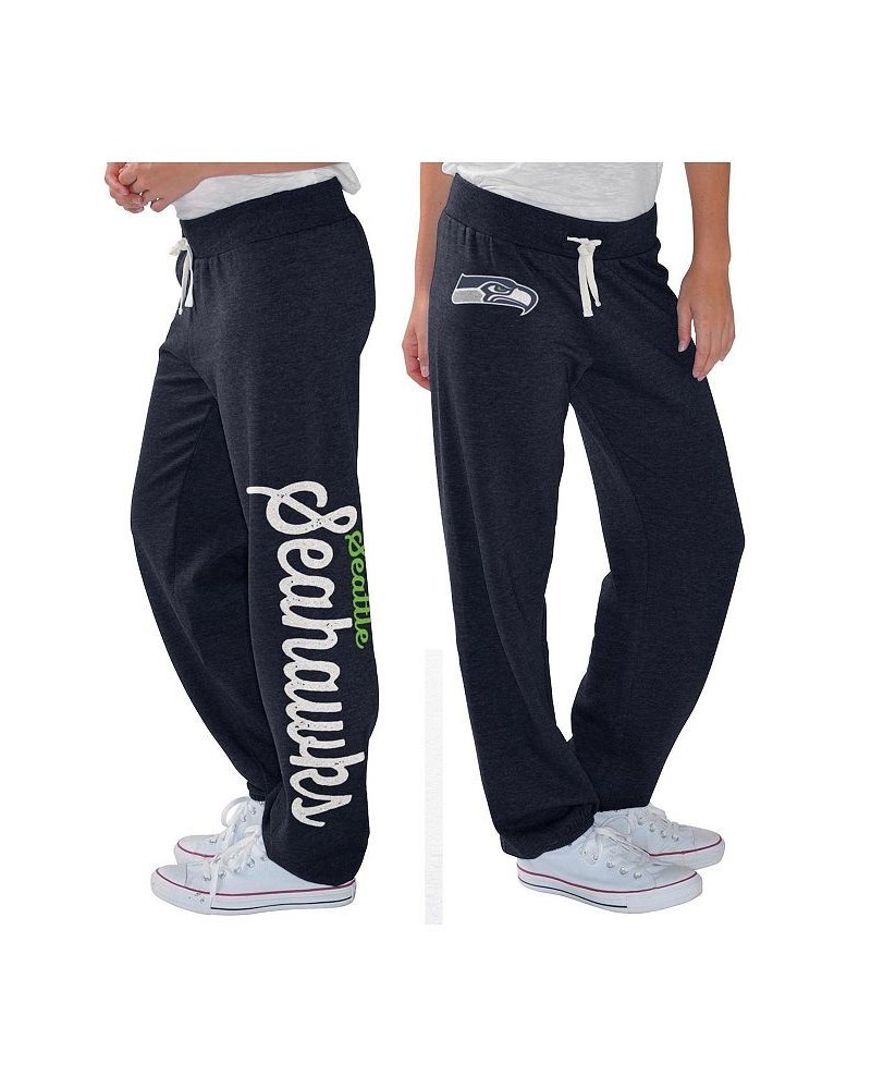 Women's College Navy Seattle Seahawks Scrimmage Fleece Pants Navy $24.00 Pants