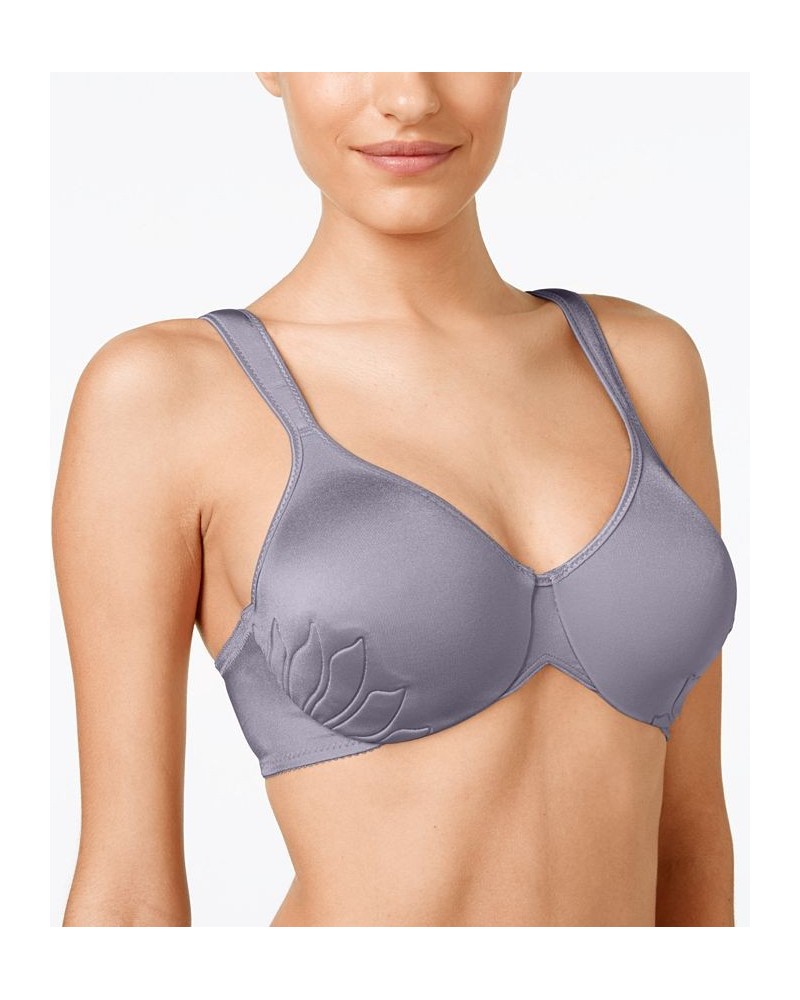 Live It Up 2-Ply Seamless Underwire Comfort Bra 3353 Purple $12.42 Bras