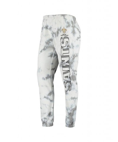 Women's Black New Orleans Saints Tie-Dye Playoff Pants Black $28.70 Pants