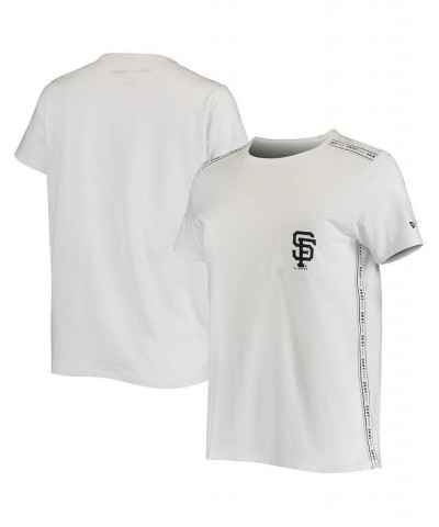 Women's White San Francisco Giants Donna Sporty T-shirt White $24.60 Tops