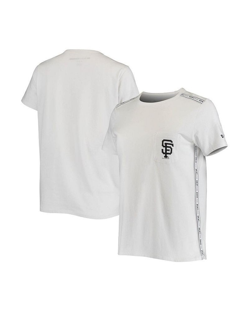 Women's White San Francisco Giants Donna Sporty T-shirt White $24.60 Tops