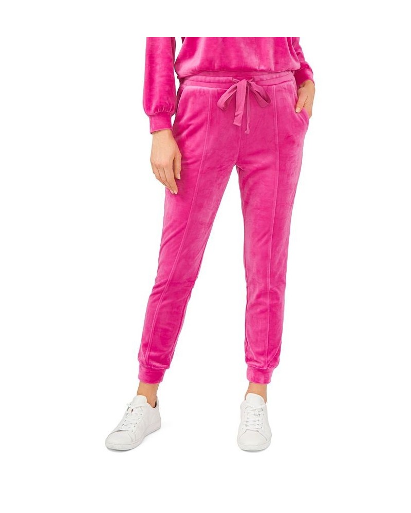 Velour Pull on Pants Pink $28.13 Pants