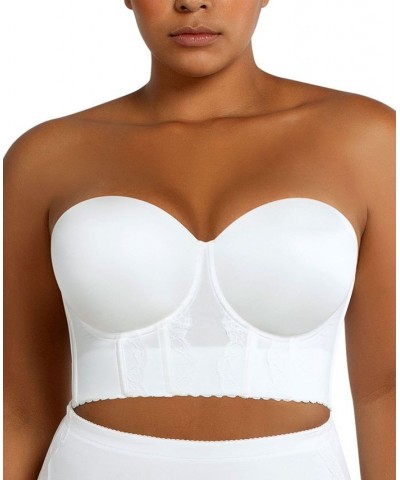 Elissa Strapless Contour Bustier White $35.36 Bras