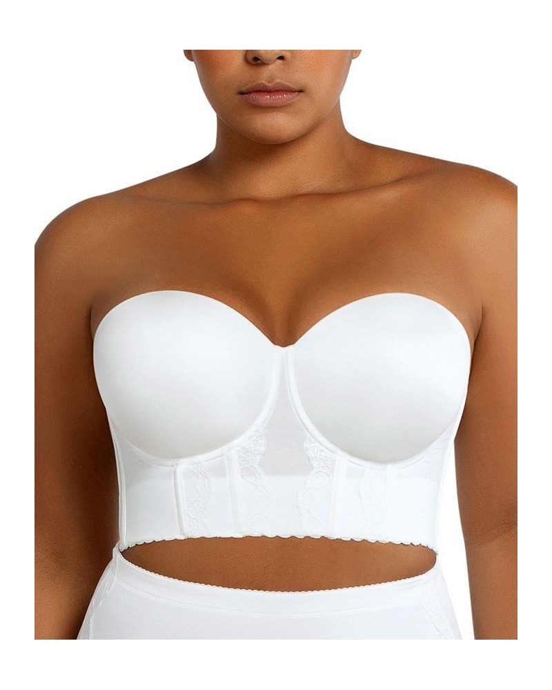 Elissa Strapless Contour Bustier White $35.36 Bras