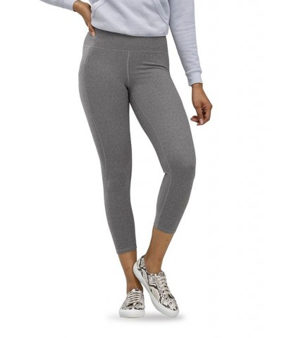 Women's Active Pep Talking Skimmer Cropped Legging Still Grey $13.40 Pants