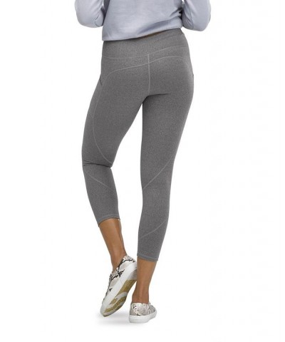 Women's Active Pep Talking Skimmer Cropped Legging Still Grey $13.40 Pants