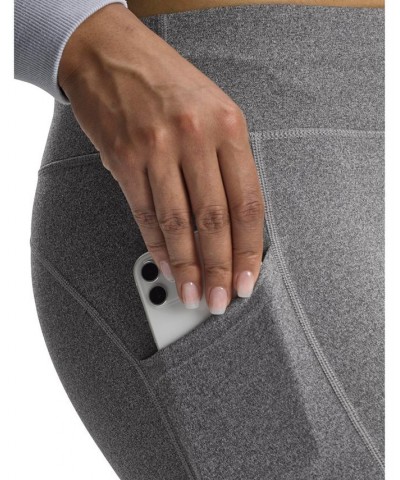 Women's Active Pep Talking Skimmer Cropped Legging Still Grey $13.40 Pants