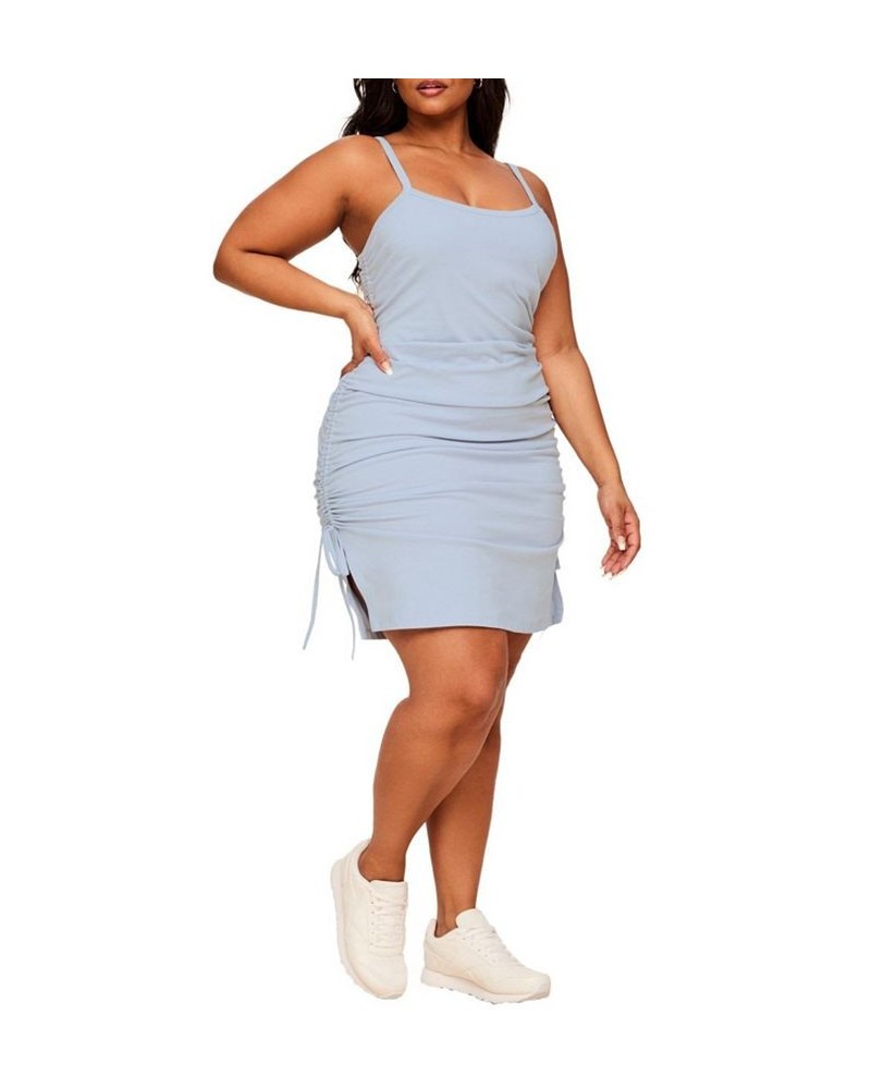 Felicity Women's Plus-Size Loungewear Dress Light Blue $27.28 Sleepwear