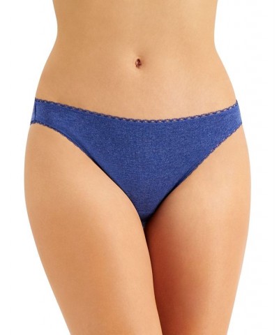 Women's Everyday Cotton Bikini Underwear Nautical Navy $7.97 Panty