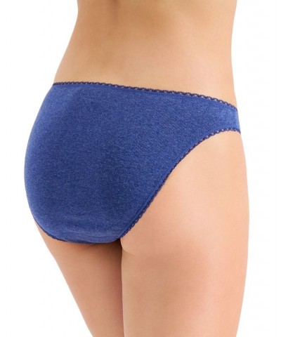 Women's Everyday Cotton Bikini Underwear Nautical Navy $7.97 Panty