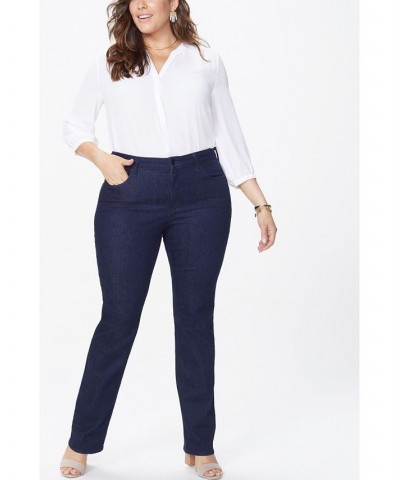Plus Size Marilyn Straight Leg Jeans Rinse $33.15 Jeans
