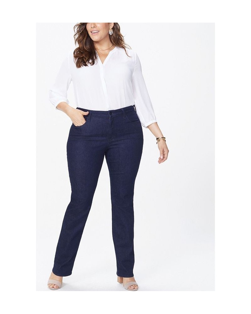 Plus Size Marilyn Straight Leg Jeans Rinse $33.15 Jeans