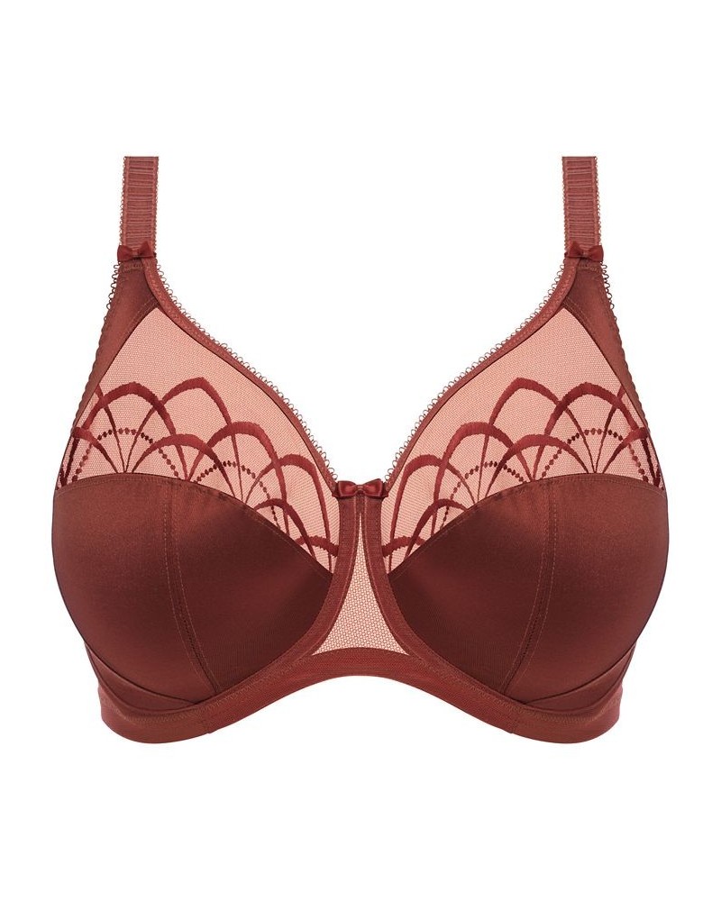 Cate Full Figure Underwire Lace Cup Bra EL4030 Online Only Dark Copper $33.84 Bras