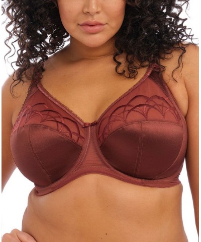 Cate Full Figure Underwire Lace Cup Bra EL4030 Online Only Dark Copper $33.84 Bras