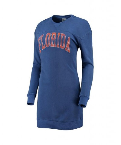 Women's Royal Florida Gators 2-Hit Sweatshirt Dress Blue $31.50 Dresses