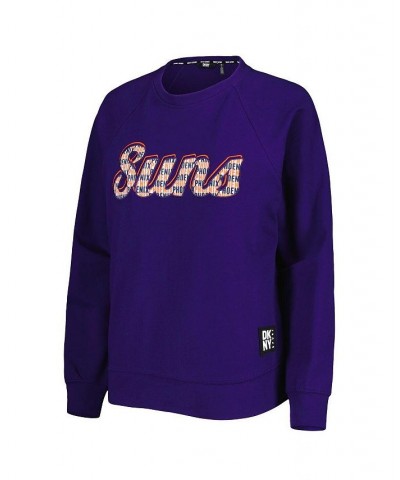 Women's Purple Phoenix Suns Regina Raglan Pullover Sweatshirt Purple $50.99 Sweatshirts