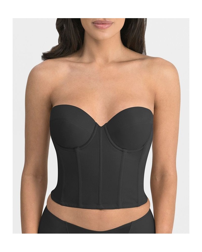 Brie Backless Strapless Bra 6380 Black $37.00 Bras