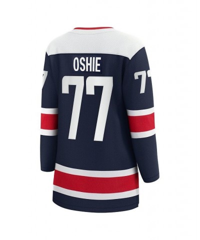 Women's Branded TJ Oshie Navy Washington Capitals 2020/21 Alternate Premier Breakaway Player Jersey Navy $75.90 Jersey